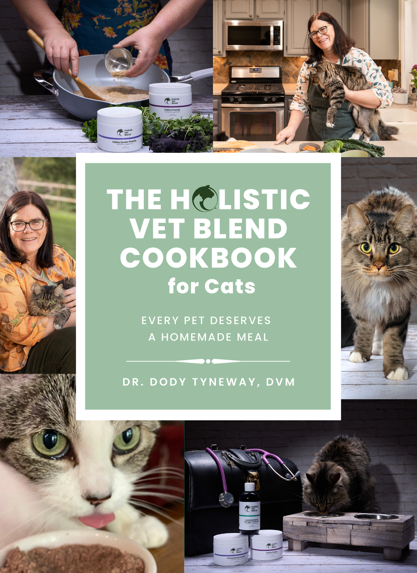 PDF Digital Download Cookbook - The Holistic Vet Blend Cookbook for Cats - Holistic Vet Blend