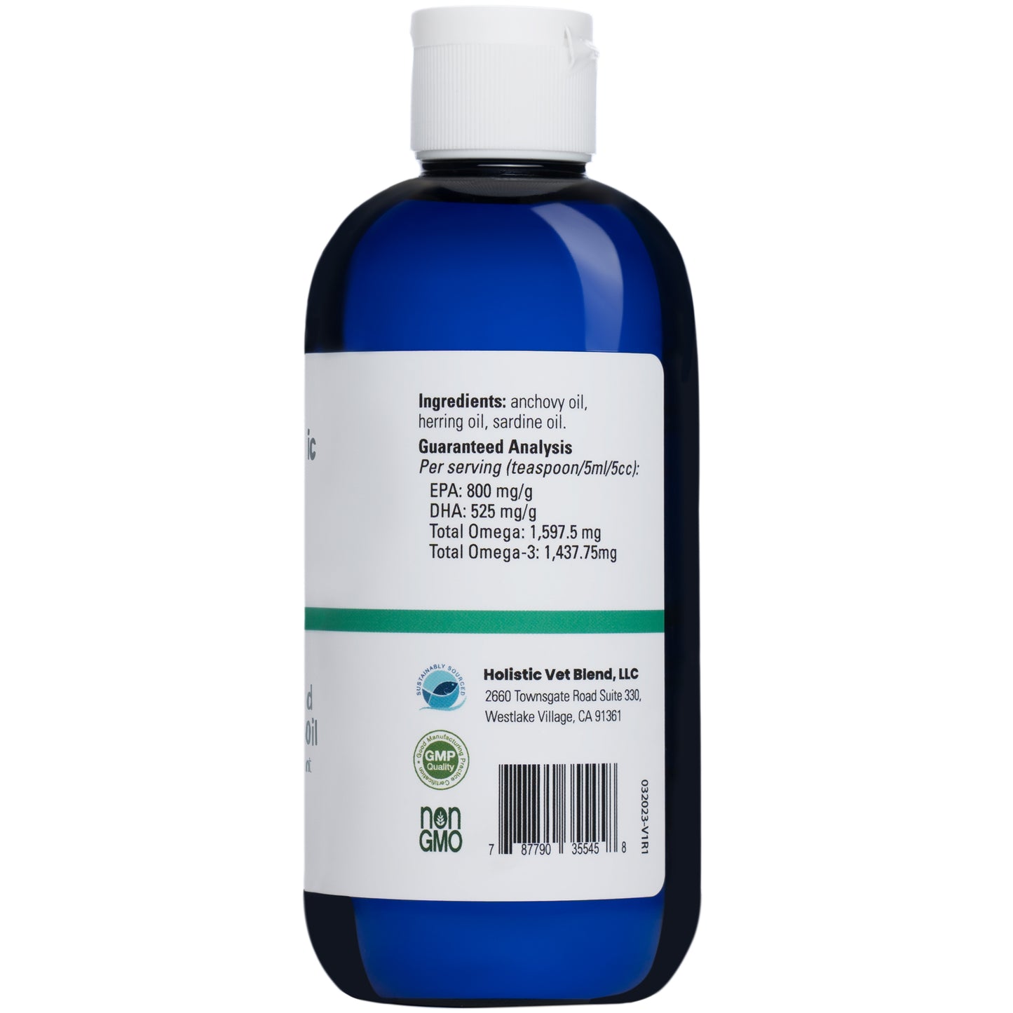Icelandic Blend Omega-3 Fish Oil - Holistic Vet Blend