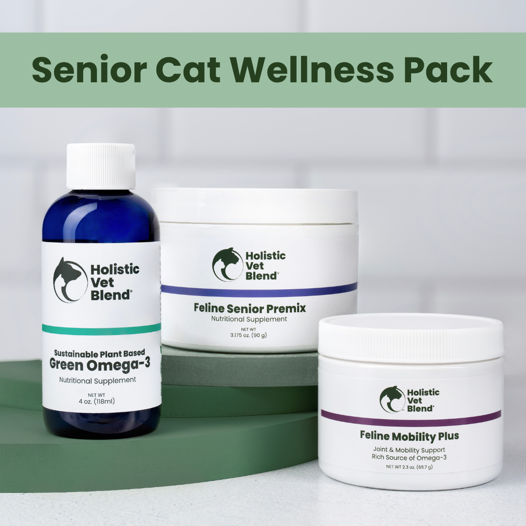 Senior Cat Wellness Pack – Mobility, Kidney, & Omega Support