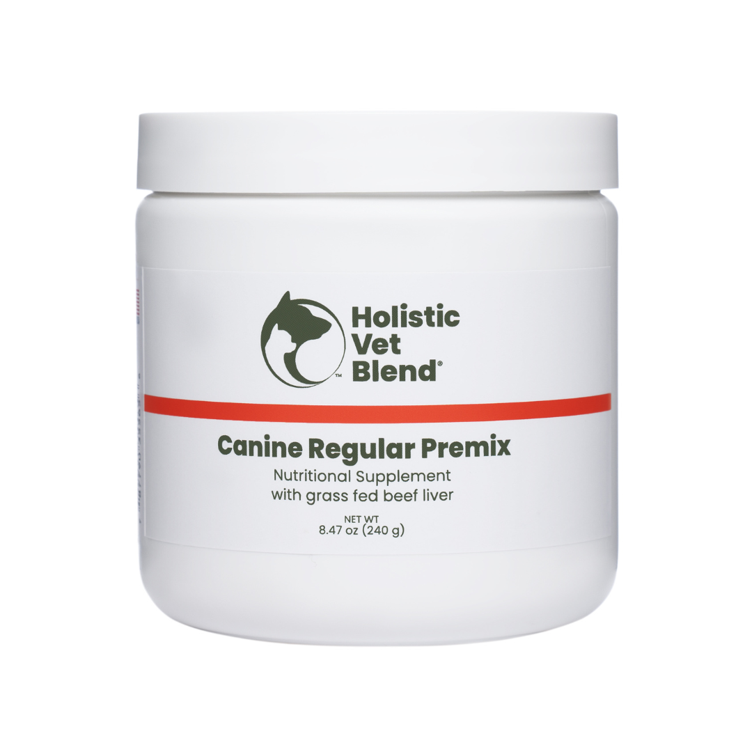 Canine Regular Premix with Grass-fed Beef Liver - Holistic Vet Blend