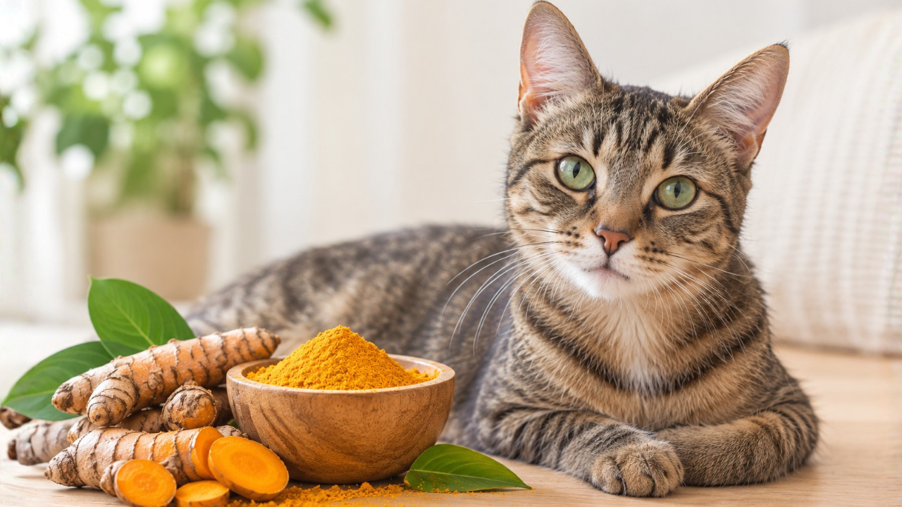 Turmeric for Cats: New Research on Kidney Disease, and What It Actually Means for Your Senior Cat