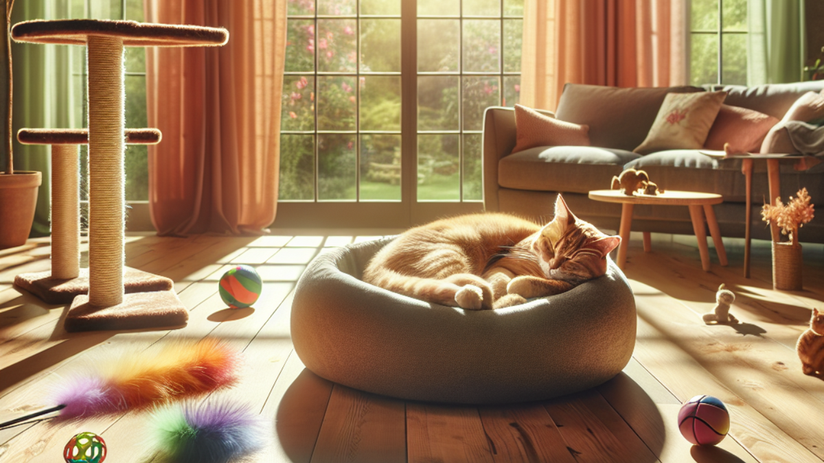 Image showcasing Cat Therapy for Anxiety: Enrichment Tips for a Calmer Cat | Holistic ...