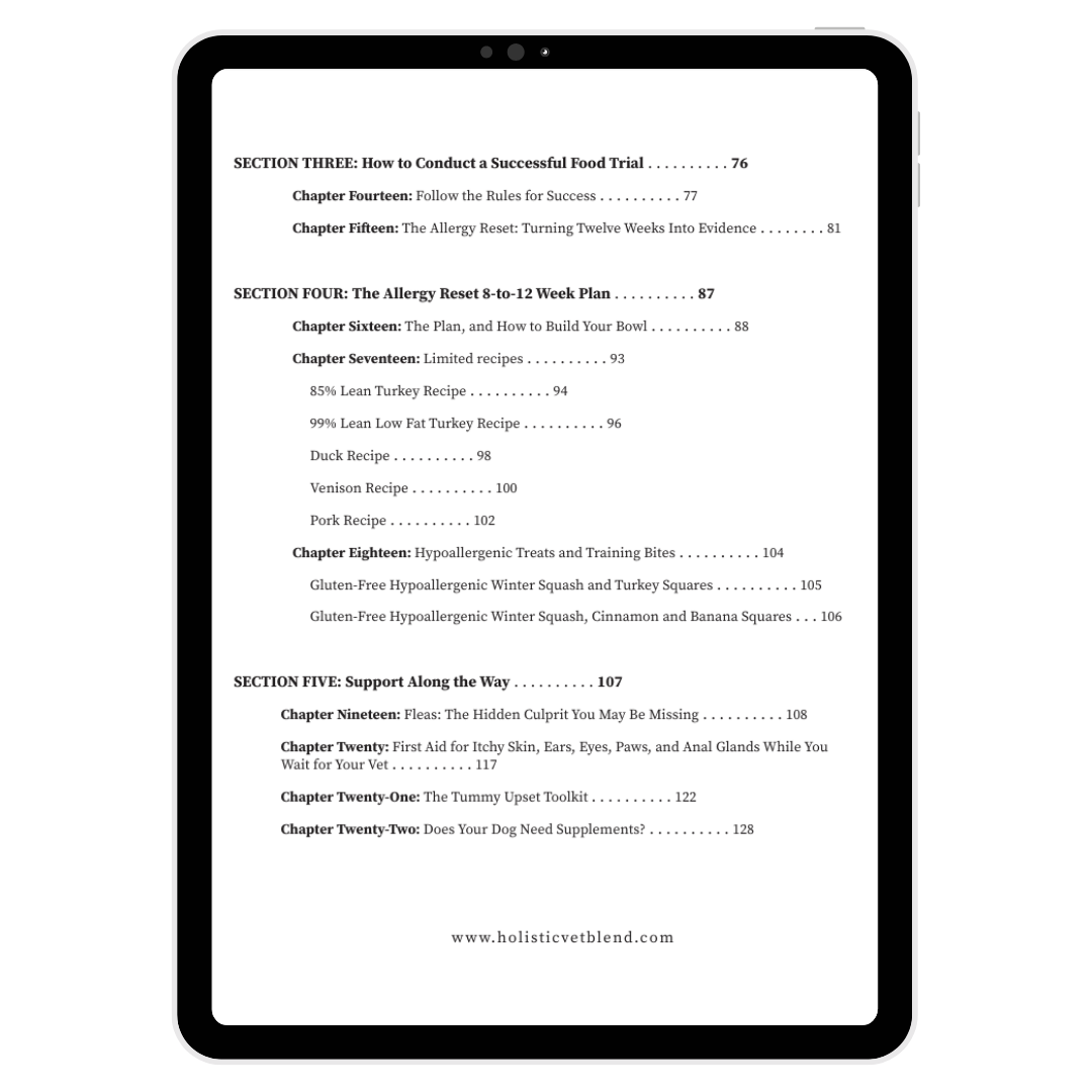 PDF Digital Download - The Complete Guide to Dog Allergies-Digital Download-Holistic Vet Blend-