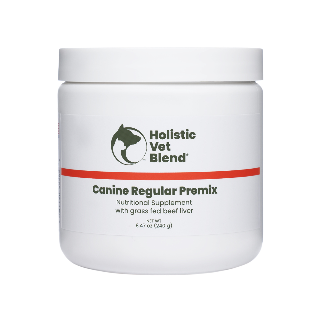 Canine Regular Premix with Grass-fed Beef Liver Holistic Vet Blend